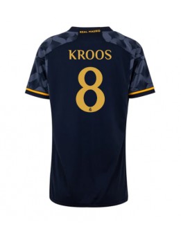 Ženski Nogometna dresi replika Real Madrid Toni Kroos #8 Gostujoči 2023-24 Kratek rokav
